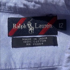 Boys Ralph Lauren button up